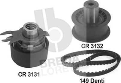 Breda Lorett KCD0049 - Комплект зубчатого ремня ГРМ www.autospares.lv