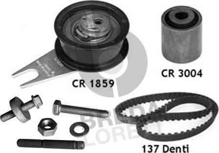 Breda Lorett KCD0042 - Timing Belt Set www.autospares.lv