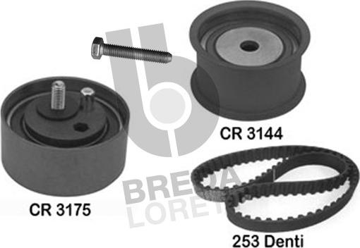 Breda Lorett KCD0052 - Zobsiksnas komplekts www.autospares.lv