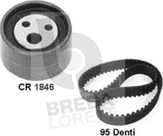 Breda Lorett KCD0057 - Комплект зубчатого ремня ГРМ www.autospares.lv