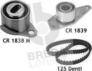 Breda Lorett KCD0061 - Комплект зубчатого ремня ГРМ www.autospares.lv