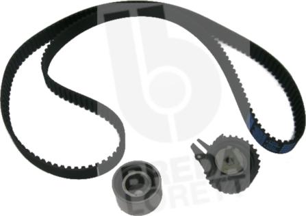 Breda Lorett KCD0011 - Комплект зубчатого ремня ГРМ www.autospares.lv