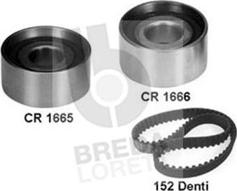 Breda Lorett KCD0086 - Zobsiksnas komplekts www.autospares.lv