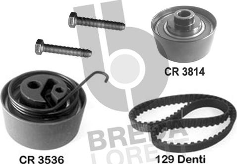 Breda Lorett KCD0032 - Zobsiksnas komplekts www.autospares.lv