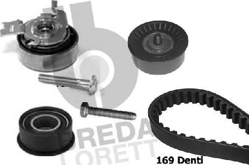 Breda Lorett KCD0028 - Zobsiksnas komplekts www.autospares.lv