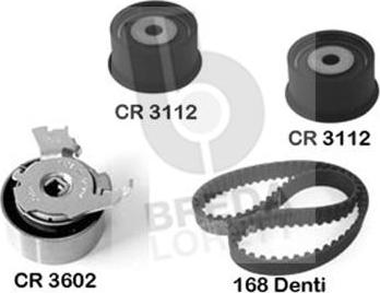 Breda Lorett KCD0027 - Zobsiksnas komplekts autospares.lv