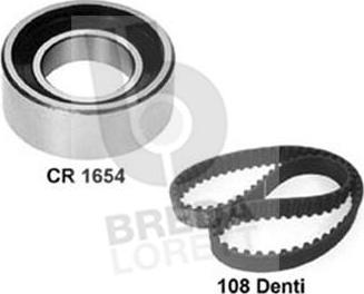 Breda Lorett KCD0074 - Комплект зубчатого ремня ГРМ www.autospares.lv