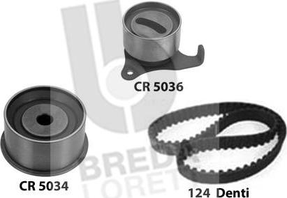 Breda Lorett KCD0140 - Zobsiksnas komplekts autospares.lv