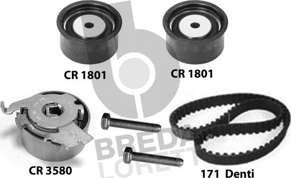 Breda Lorett KCD0159 - Timing Belt Set www.autospares.lv