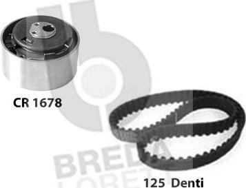 Breda Lorett KCD0165 - Zobsiksnas komplekts www.autospares.lv