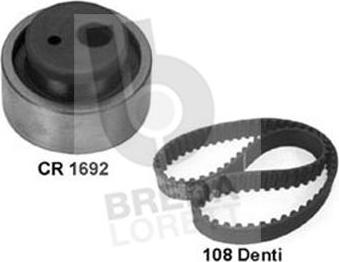 Breda Lorett KCD0109 - Комплект зубчатого ремня ГРМ www.autospares.lv