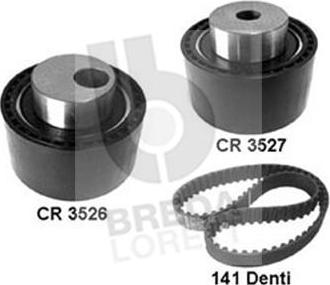 Breda Lorett KCD0104 - Комплект зубчатого ремня ГРМ www.autospares.lv