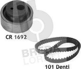 Breda Lorett KCD0108 - Комплект зубчатого ремня ГРМ www.autospares.lv