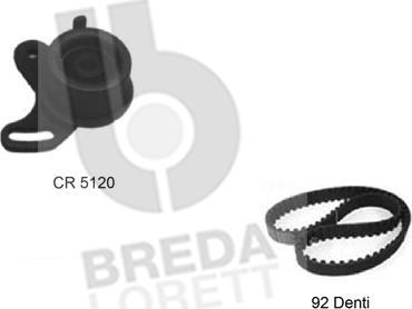 Breda Lorett KCD0189 - Zobsiksnas komplekts www.autospares.lv