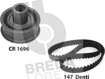 Breda Lorett KCD0139 - Zobsiksnas komplekts autospares.lv