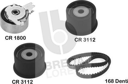 Breda Lorett KCD0369 - Timing Belt Set www.autospares.lv