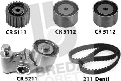 Breda Lorett KCD0315 - Timing Belt Set www.autospares.lv