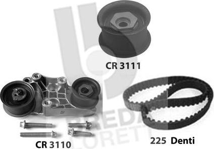 Breda Lorett KCD0370 - Timing Belt Set www.autospares.lv