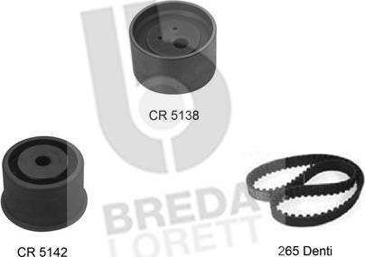 Breda Lorett KCD0251 - Zobsiksnas komplekts www.autospares.lv