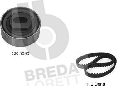 Breda Lorett KCD0216 - Комплект зубчатого ремня ГРМ www.autospares.lv