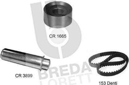 Breda Lorett KCD0213 - Zobsiksnas komplekts www.autospares.lv