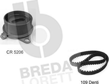 Breda Lorett KCD0212 - Timing Belt Set www.autospares.lv