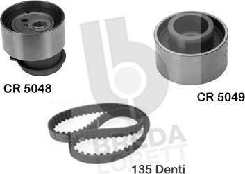 Breda Lorett KCD0238 - Zobsiksnas komplekts www.autospares.lv