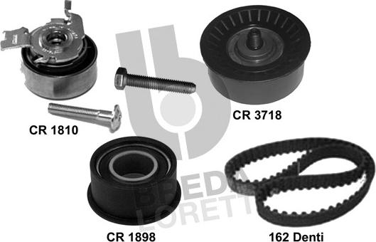 Breda Lorett KCD0718 - Timing Belt Set www.autospares.lv