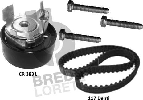 Breda Lorett KCD0724 - Timing Belt Set www.autospares.lv