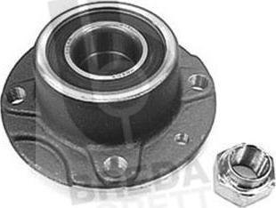 Breda Lorett KRT1614 - Wheel hub, bearing Kit www.autospares.lv