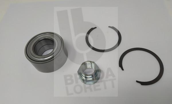 Breda Lorett KRT8127 - Подшипник ступицы колеса, комплект www.autospares.lv