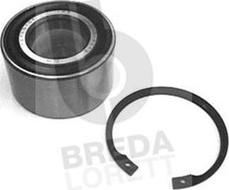 Breda Lorett KRT2518 - Riteņa rumbas gultņa komplekts www.autospares.lv