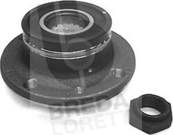 Breda Lorett KRT2536 - Wheel hub, bearing Kit www.autospares.lv