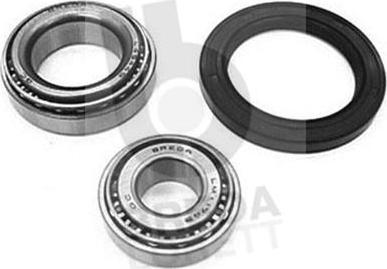 Breda Lorett KRT2110 - Wheel hub, bearing Kit www.autospares.lv