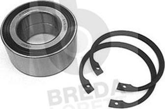 Breda Lorett KRT2174 - Подшипник ступицы колеса, комплект www.autospares.lv