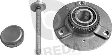 Breda Lorett KRT2847 - Подшипник ступицы колеса, комплект www.autospares.lv