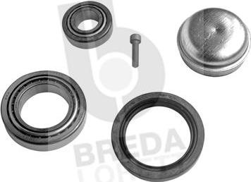 Breda Lorett KRT2828 - Подшипник ступицы колеса, комплект www.autospares.lv