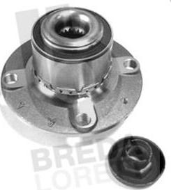 Breda Lorett KRT2310 - Подшипник ступицы колеса, комплект www.autospares.lv