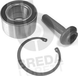 Breda Lorett KRT2318 - Подшипник ступицы колеса, комплект www.autospares.lv