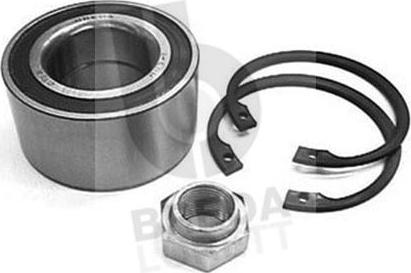 Febi Bilstein 7599 - Wheel hub, bearing Kit www.autospares.lv