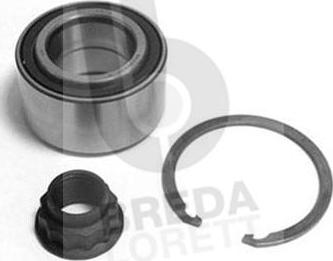 Breda Lorett KRT2754 - Подшипник ступицы колеса, комплект www.autospares.lv