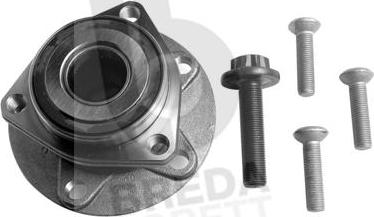 Breda Lorett KRT2780 - Подшипник ступицы колеса, комплект www.autospares.lv