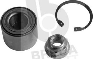 Breda Lorett KRT7923 - Wheel hub, bearing Kit www.autospares.lv