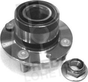 Breda Lorett KRT7572 - Подшипник ступицы колеса, комплект www.autospares.lv