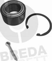 Breda Lorett KRT7678 - Подшипник ступицы колеса, комплект www.autospares.lv