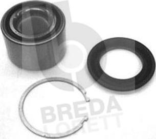 Breda Lorett KRT7019 - Подшипник ступицы колеса, комплект www.autospares.lv