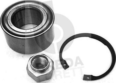 Breda Lorett KRT7118 - Wheel hub, bearing Kit www.autospares.lv