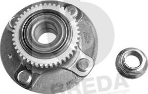 Breda Lorett KRT7804 - Подшипник ступицы колеса, комплект www.autospares.lv