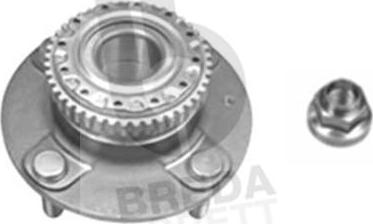 Breda Lorett KRT7808 - Wheel hub, bearing Kit www.autospares.lv