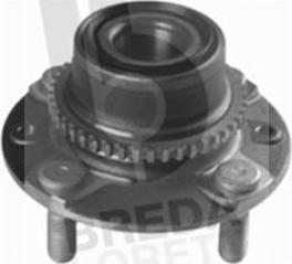 Breda Lorett KRT7828 - Подшипник ступицы колеса, комплект www.autospares.lv